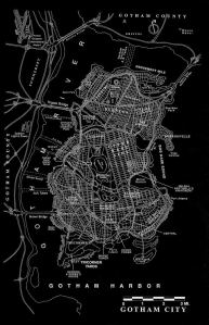 gotham city map