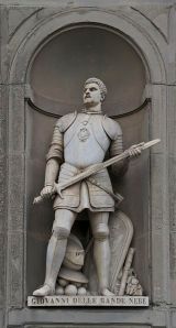 giovanni dalle bande nere statua