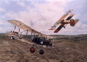 Duello aereo del Barone Rosso.