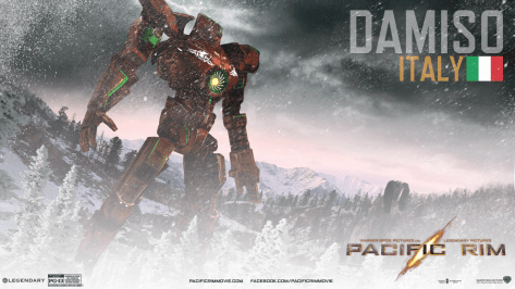 Damiso, un secondo mecha risorgimentale de "I Robot di La Marmora". Creato sempre con questa app.