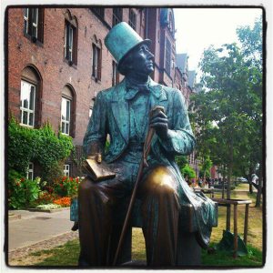 Copenhagen - Statua dedicata a H.C. Andersen