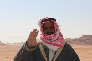 Old Bedouin man