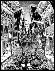 crouch end illustrazione