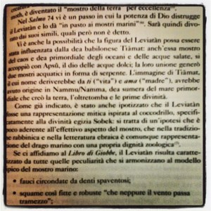 Mostri Marini - Leviatan e Tiamat