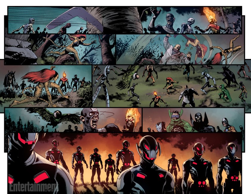 Age of Ultron vs Marvel Zombies.