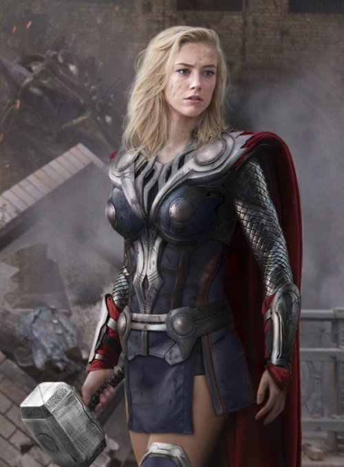 Amber Heard as Thor