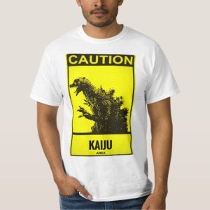 La maglietta "kaiju danger".