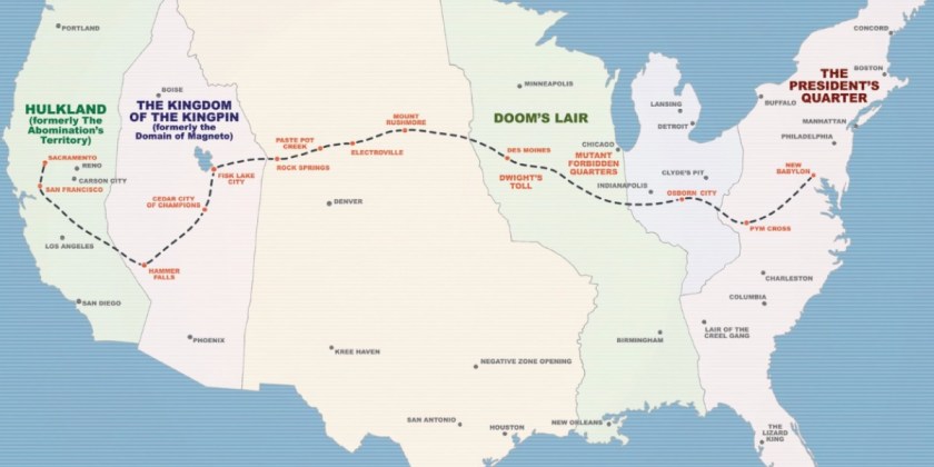 old man logan percorso