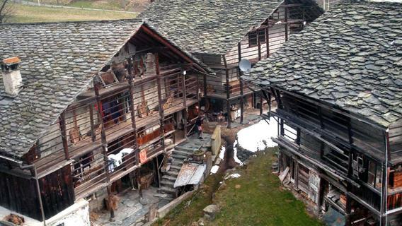 Tipiche case Walser.