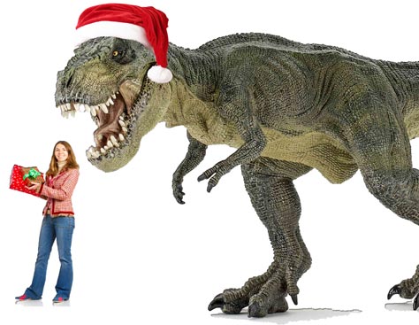 t_rex_woman_christmas_2013